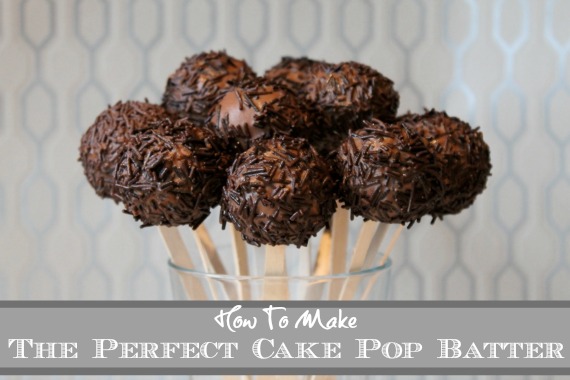 How to make cake pop batter