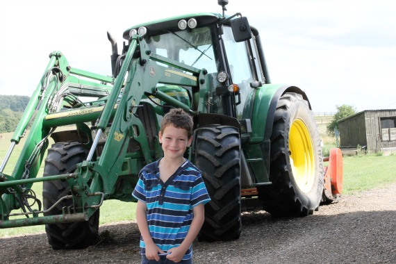 Thomas and tractor