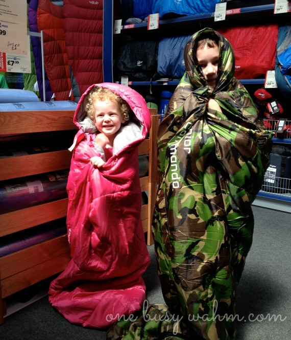 Children's sleeping bags