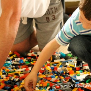 Lego with Dad