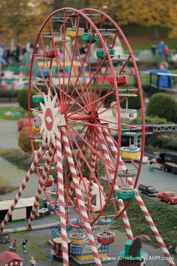 Legoland mini-village, fairground