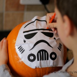 Star Wars pumpkin