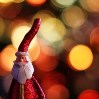 Christmas bokeh