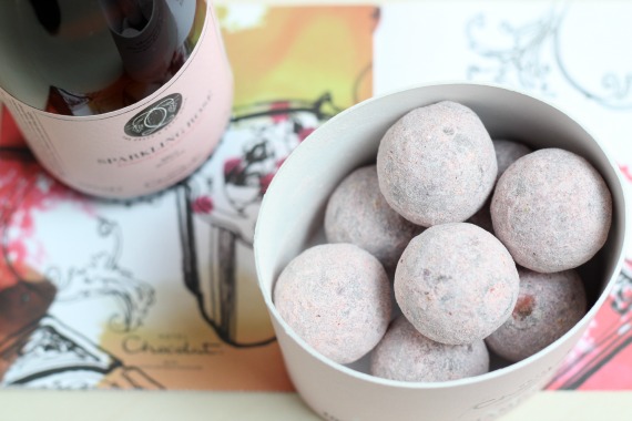 champagne truffles