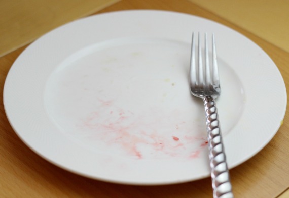 empty plate