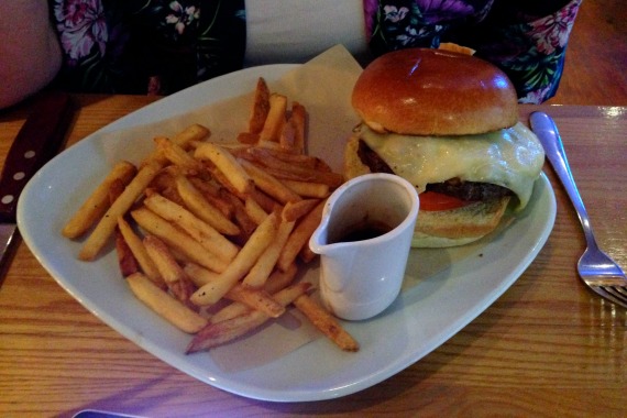 TGI Fridays French Dip burger