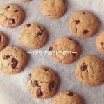 Healthy Gluten-Free Choc Chip Cookies #GoNutrition