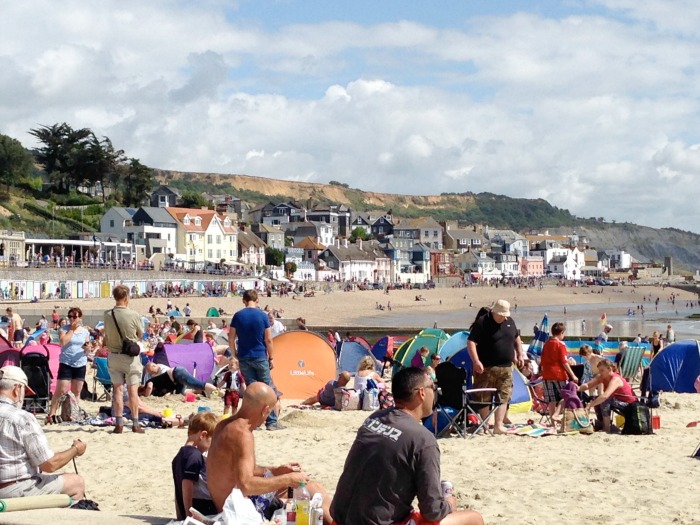 Lyme Regis beach