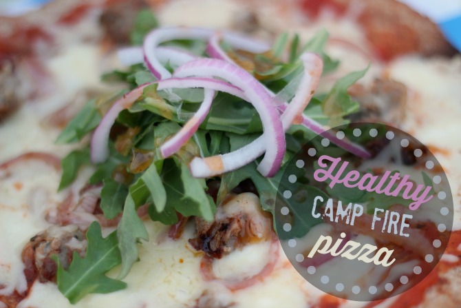 camp fire pizza