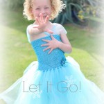 How To Make An Elsa Dress (no sewing required!)