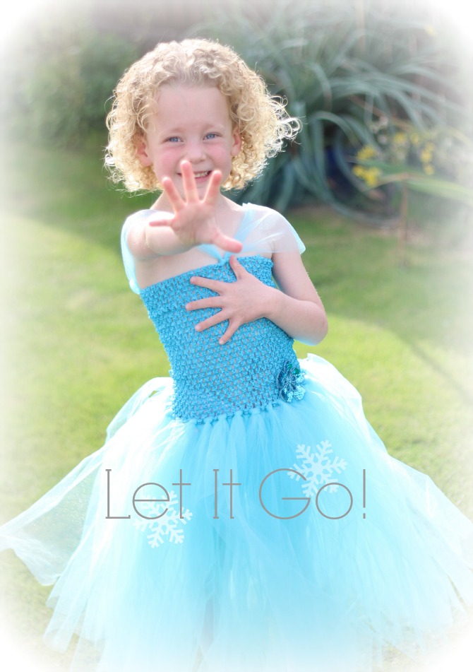 How to make a Elsa Frozen dress