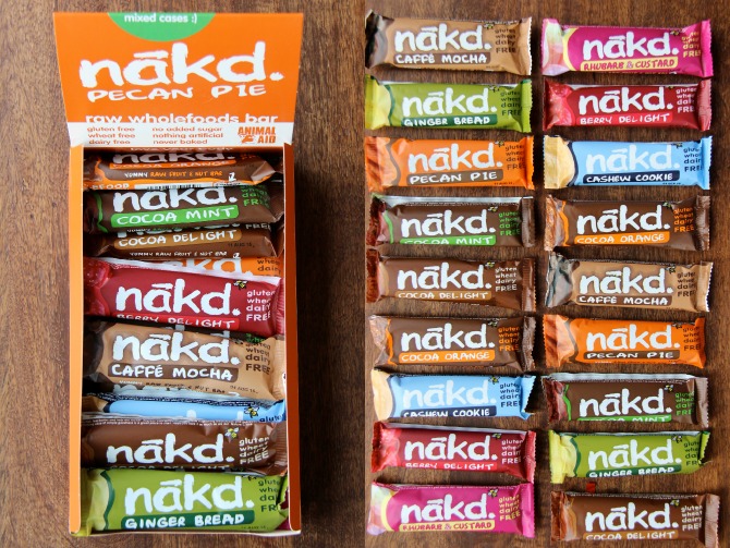 Nakd bars mixed box