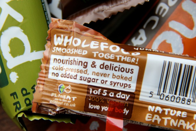 Nakd whole food bars