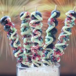 Red, white & blueberry: Firecracker Sparklers! 