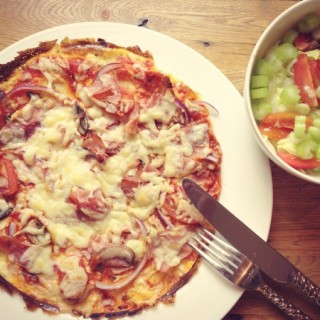 Omelette Pizza