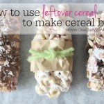 How To Make Your Own Cereal Bars – using up cereal leftovers