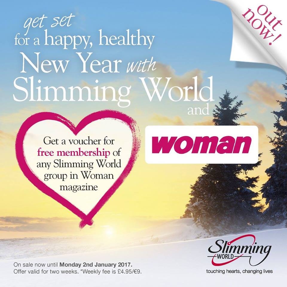 Slimming World voucher January 2017